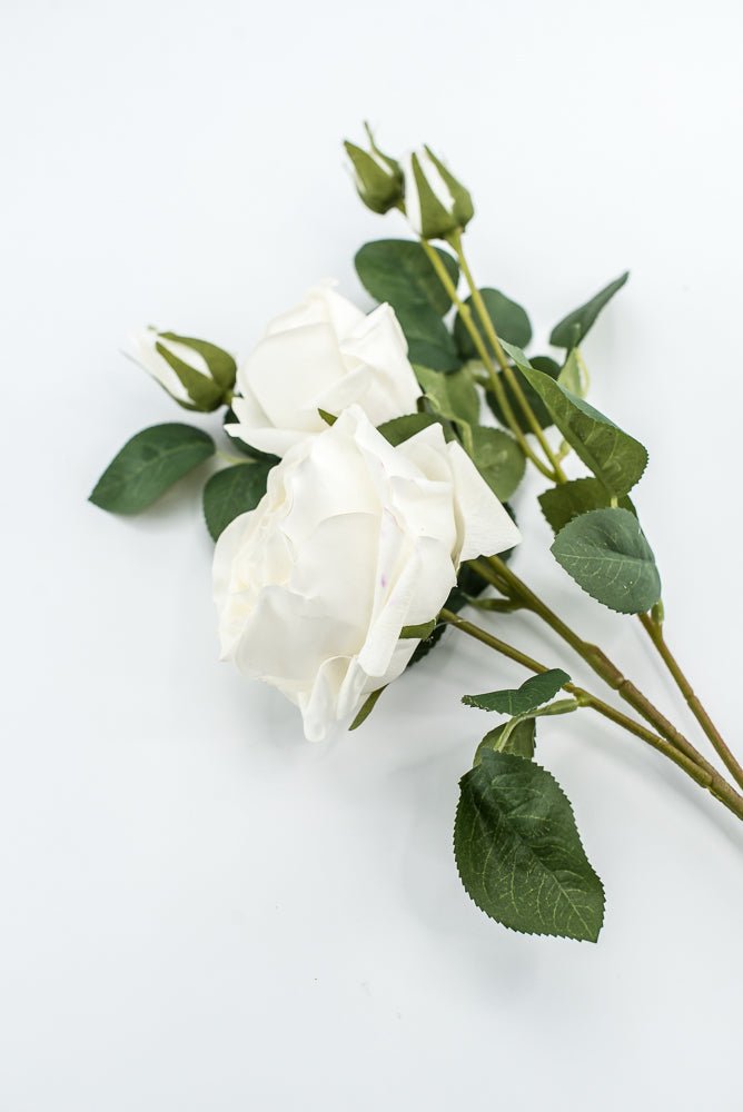 Estate, real touch spray rose - off white - Greenery MarketMTF24645 CRM
