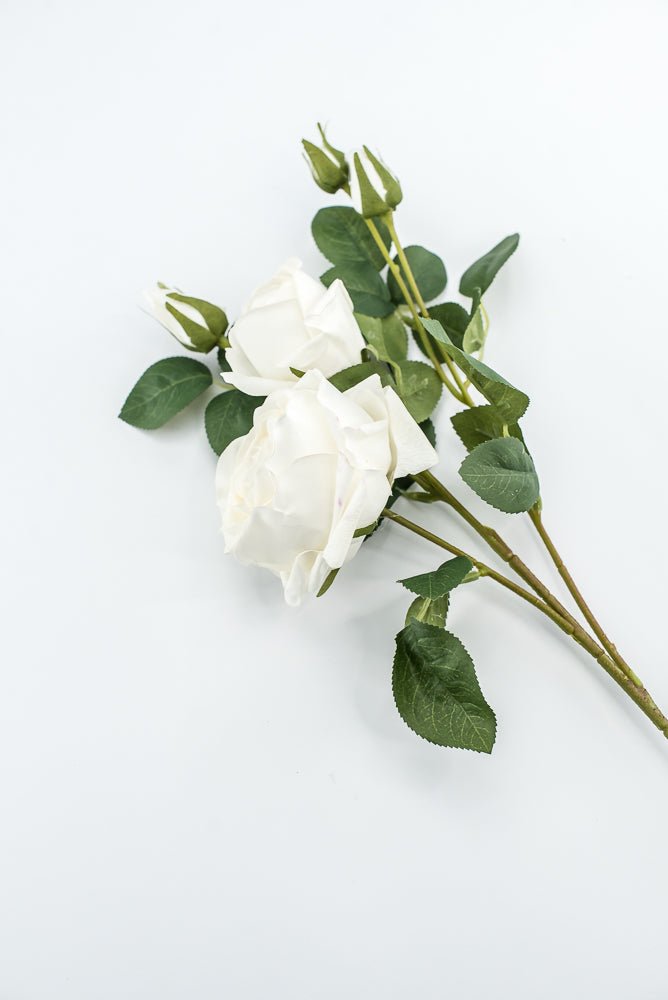 Estate, real touch spray rose - off white - Greenery MarketMTF24645 CRM