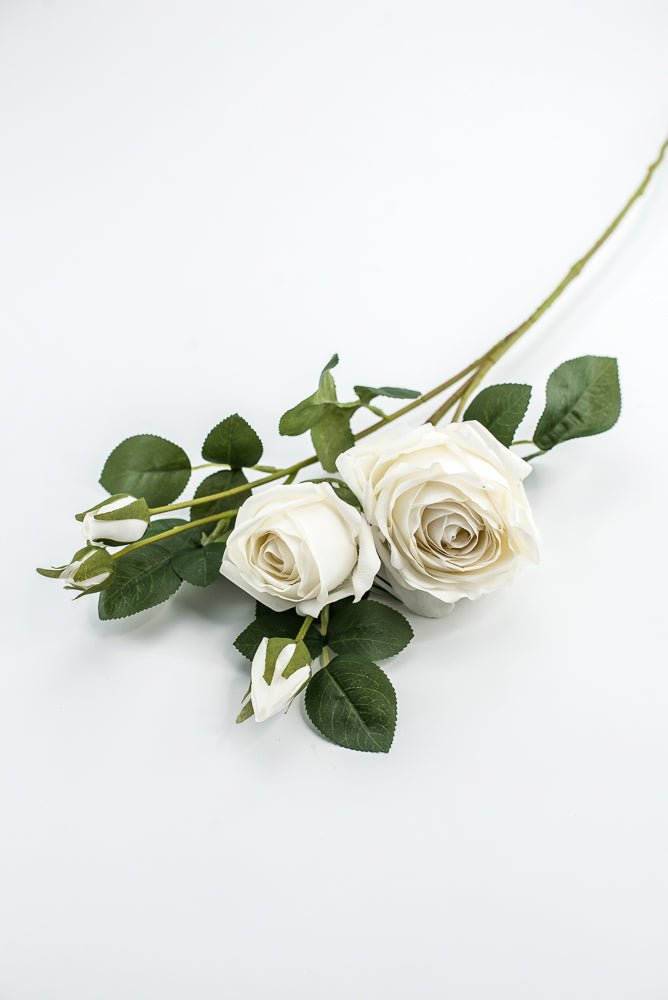Estate, real touch spray rose - off white - Greenery MarketMTF24645 CRM