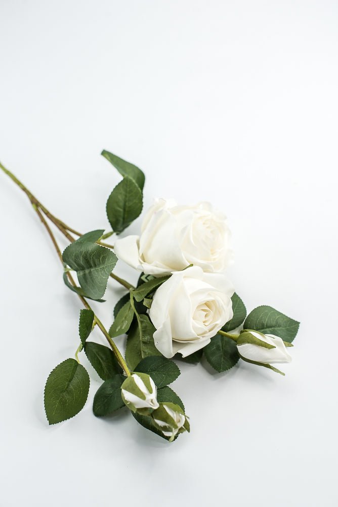 Estate, real touch spray rose - off white - Greenery MarketMTF24645 CRM