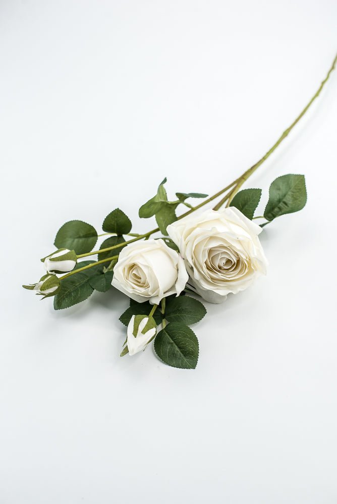 Estate, real touch spray rose - off white - Greenery MarketMTF24645 CRM