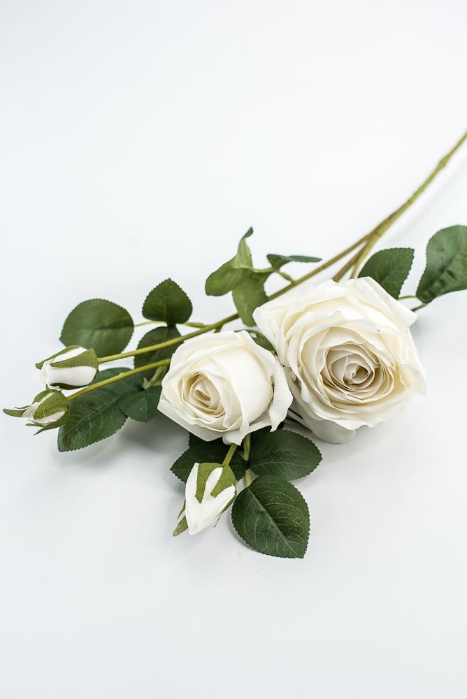 Estate, real touch spray rose - off white - Greenery MarketMTF24645 CRM