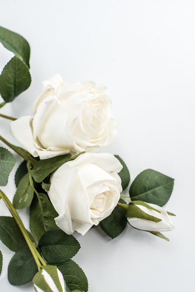 Estate, real touch spray rose - off white - Greenery MarketMTF24645 CRM