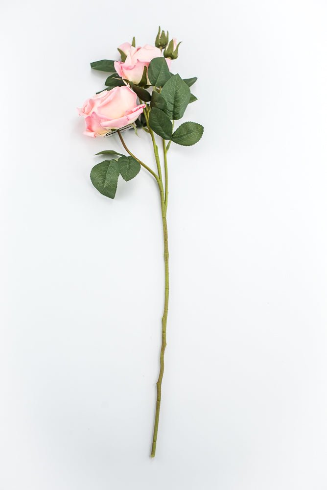 Estate, real touch spray rose - salmon - Greenery MarketMTF24645 SALM