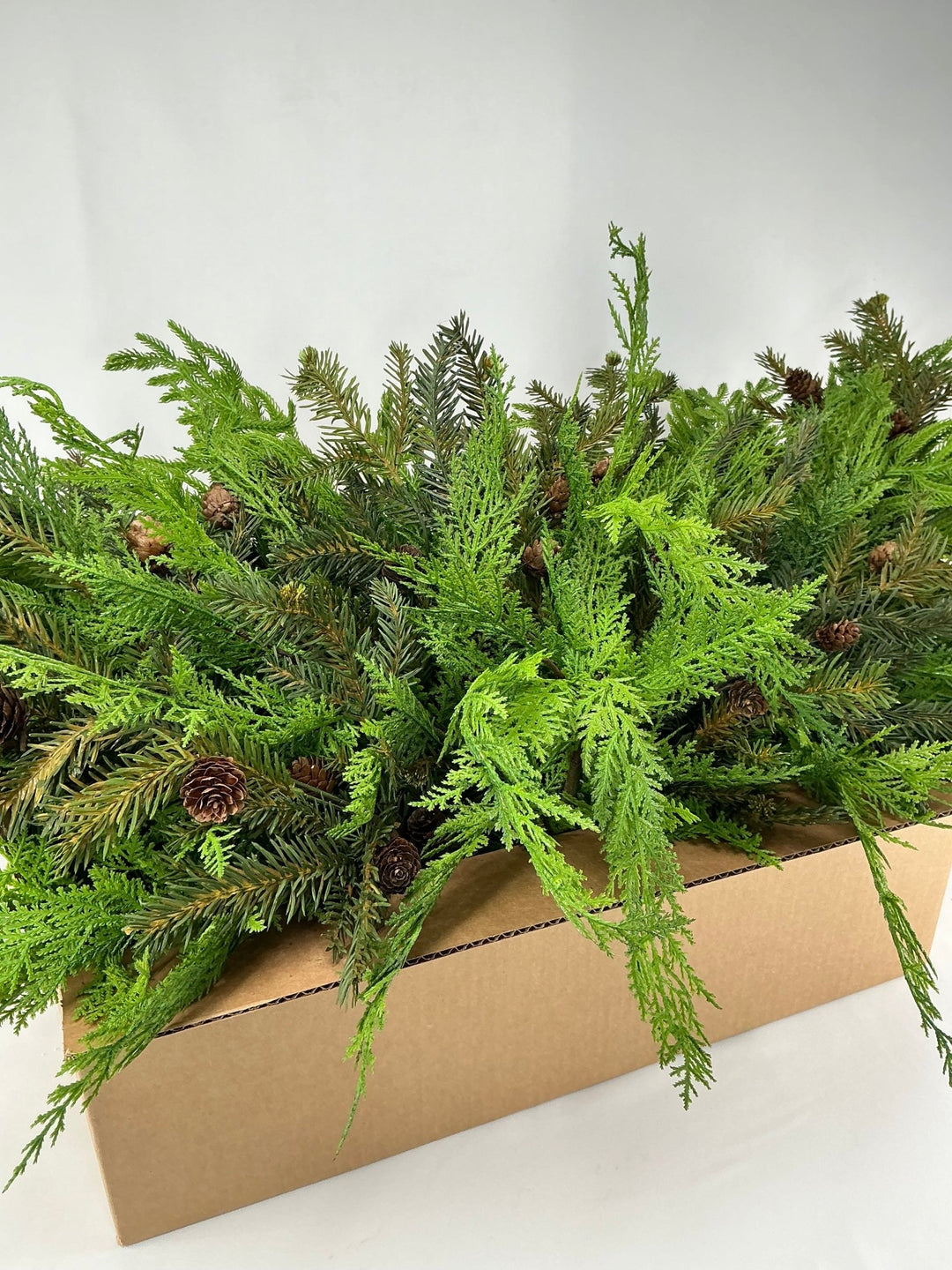 Ever - green tree greenery box - discounted bulk - Greenery MarketTRYMEx16
