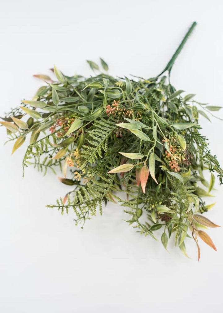 Everyone’s favorite Mixed greenery bush, pink coral - Greenery MarketgreeneryGM1112GNPK