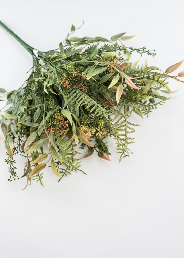 Everyone’s favorite Mixed greenery bush, pink coral - Greenery MarketgreeneryGM1112GNPK