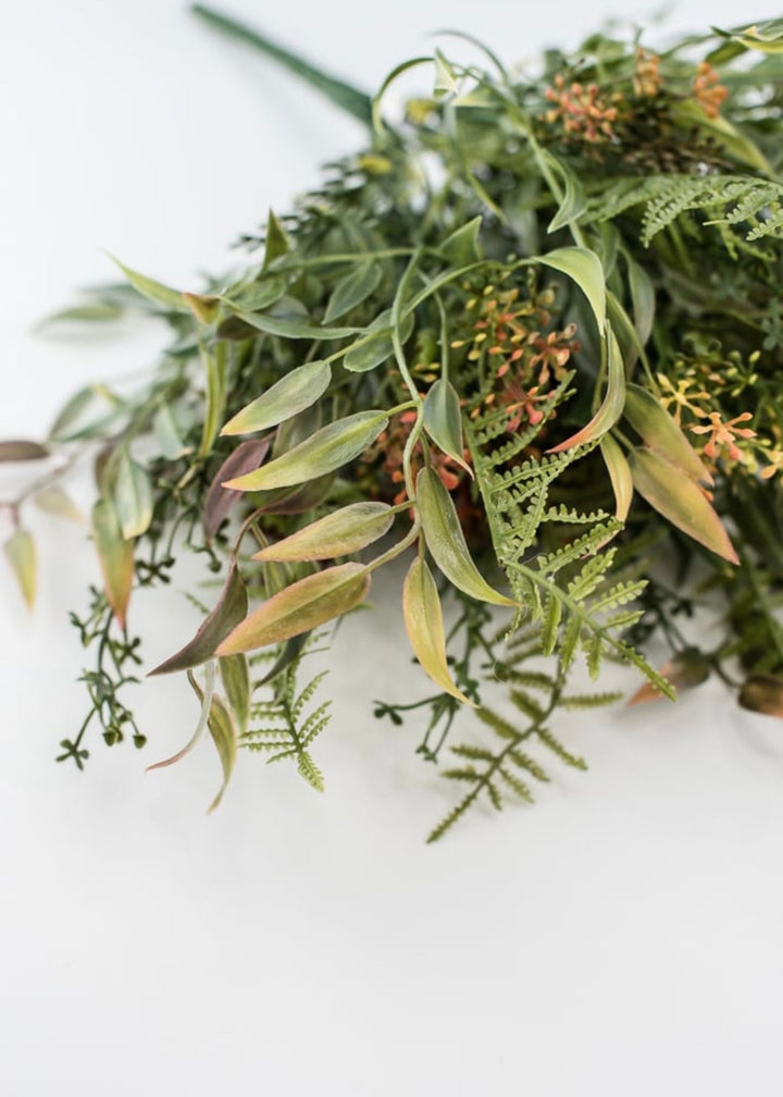 Everyone’s favorite Mixed greenery bush, pink coral - Greenery MarketgreeneryGM1112GNPK