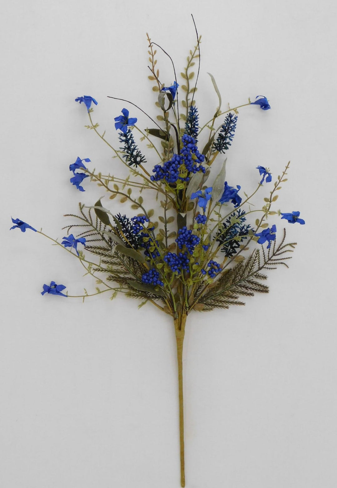 Fall Fern, filler, and berry floral spray 60919 - blue 63048 - Greenery MarketArtificial Flora63048 - ROBL