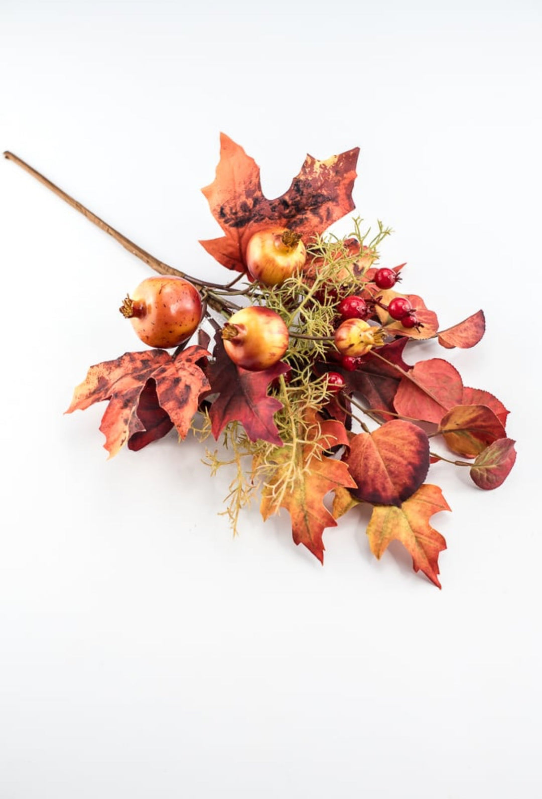 Fall mixed foliage & pomegranate spray - Greenery MarketgreeneryPM3476 - RTOG