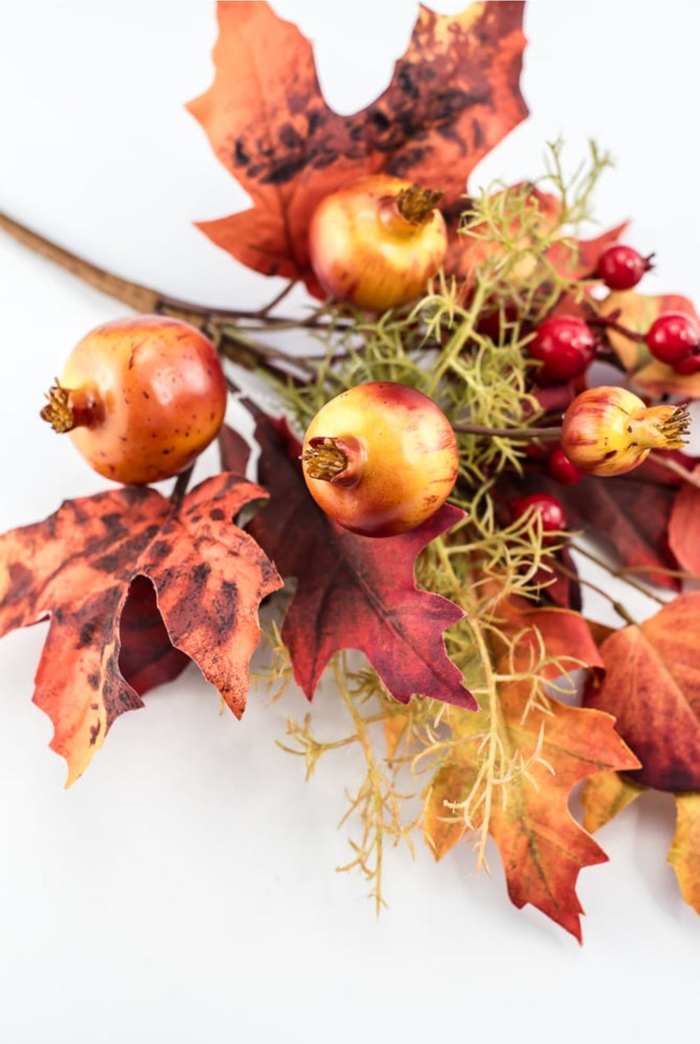 Fall mixed foliage & pomegranate spray - Greenery MarketgreeneryPM3476 - RTOG