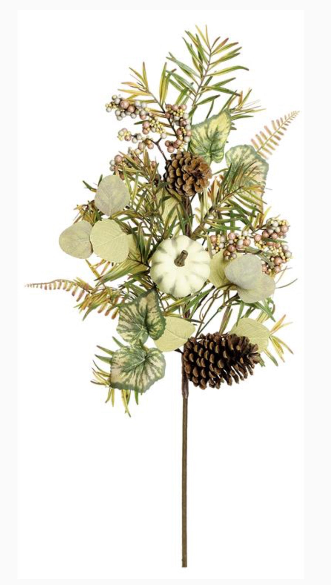 Fall mixed foliage & pumpkin spray - Greenery MarketgreeneryPm3498