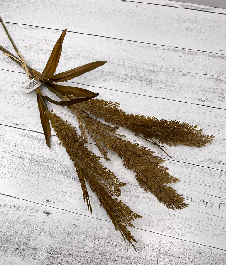 Fall Rice grass x 3 pc bundle - golden brown - Greenery MarketArtificial Flora26141