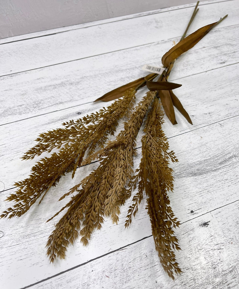 Fall Rice grass x 3 pc bundle - golden brown - Greenery MarketArtificial Flora26141