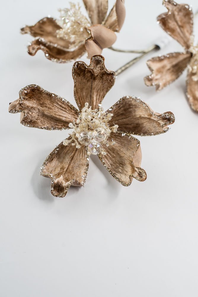 Farrisilk Cappuccino Mystic Magnolia Spray - 26" - Greenery MarketCF108-29