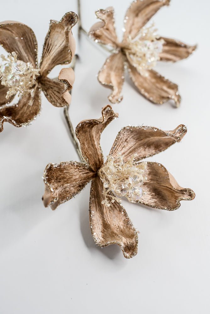 Farrisilk Cappuccino Mystic Magnolia Spray - 26" - Greenery MarketCF108-29