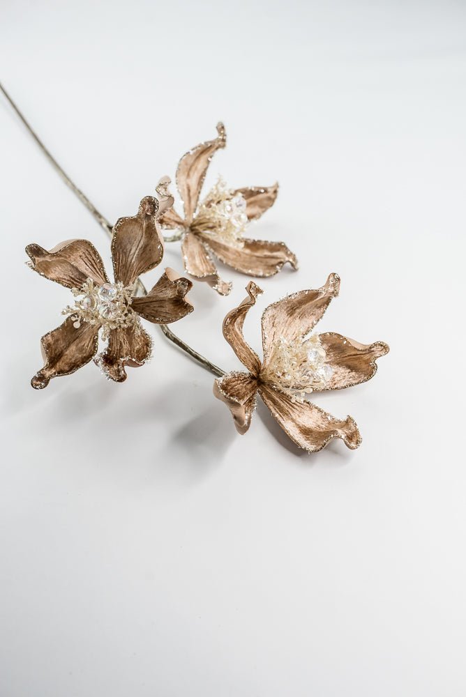 Farrisilk Cappuccino Mystic Magnolia Spray - 26" - Greenery MarketCF108-29