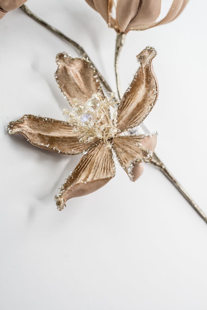 Farrisilk Cappuccino Mystic Magnolia Spray - 26" - Greenery MarketCF108-29