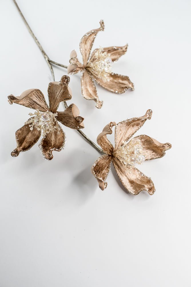 Farrisilk Cappuccino Mystic Magnolia Spray - 26" - Greenery MarketCF108-29