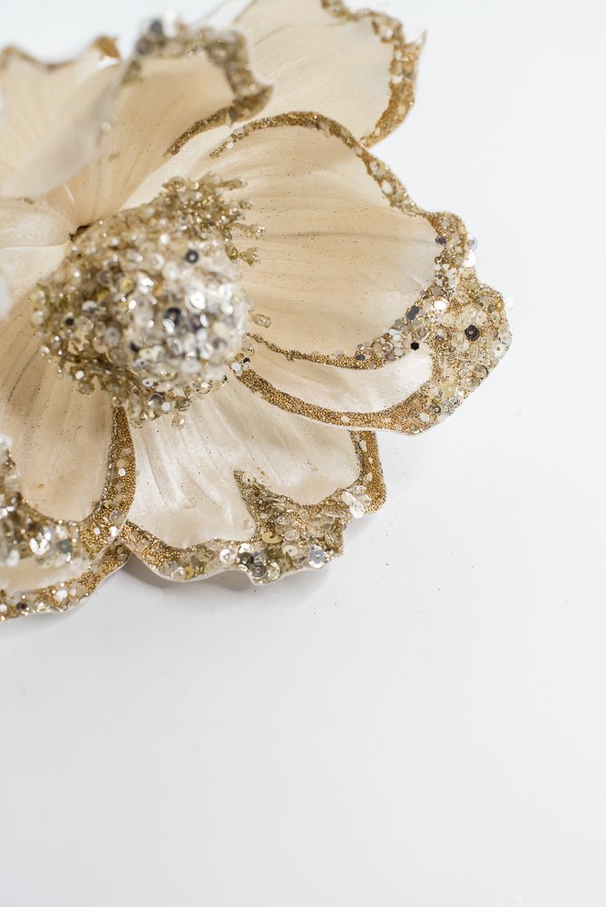 Farrisilk Ivory Victorian Magnolia Stem - 10" - Greenery MarketCF045-62