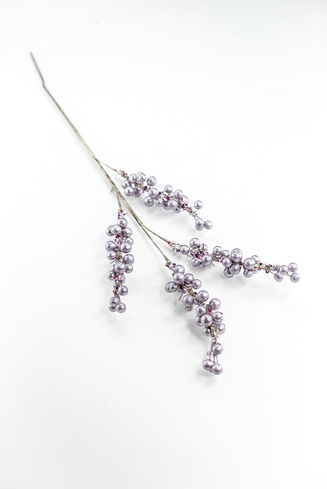 Farrisilk Lavender Pearl Spray - 30" - Greenery MarketCF001-70