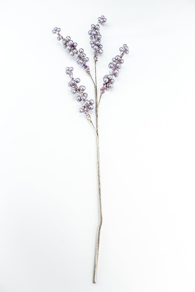 Farrisilk Lavender Pearl Spray - 30" - Greenery MarketCF001-70