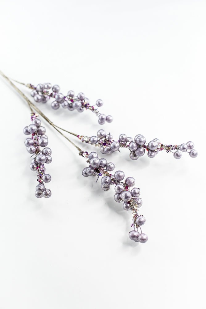 Farrisilk Lavender Pearl Spray - 30" - Greenery MarketCF001-70