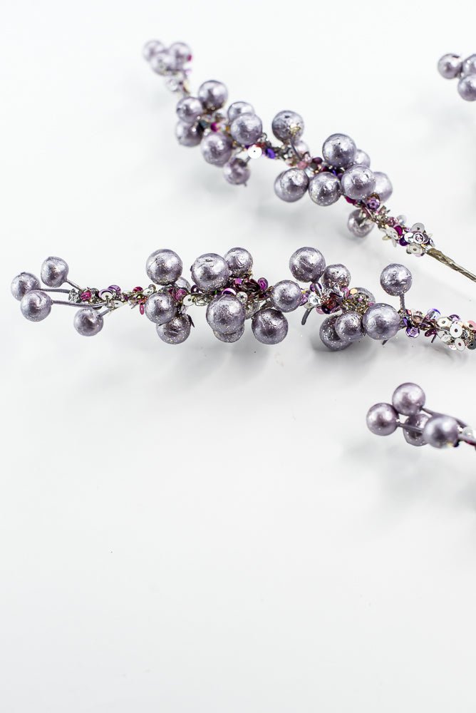 Farrisilk Lavender Pearl Spray - 30" - Greenery MarketCF001-70