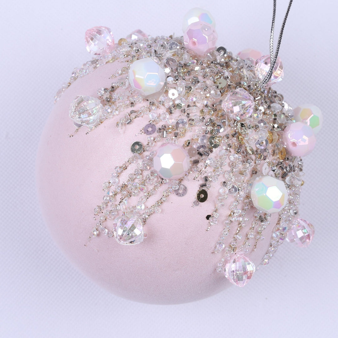 Farrisilk Light Pink Magical Ornament - 5" - Greenery MarketCF101 - 14