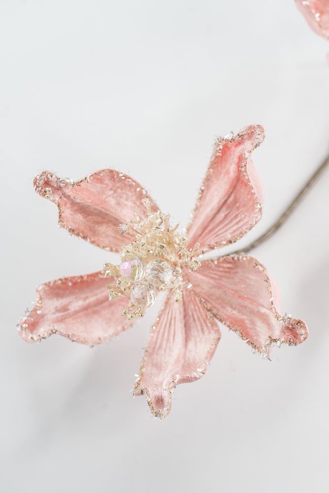 Farrisilk Light Pink Mystic Magnolia Spray - 26" - Greenery MarketCF108-14