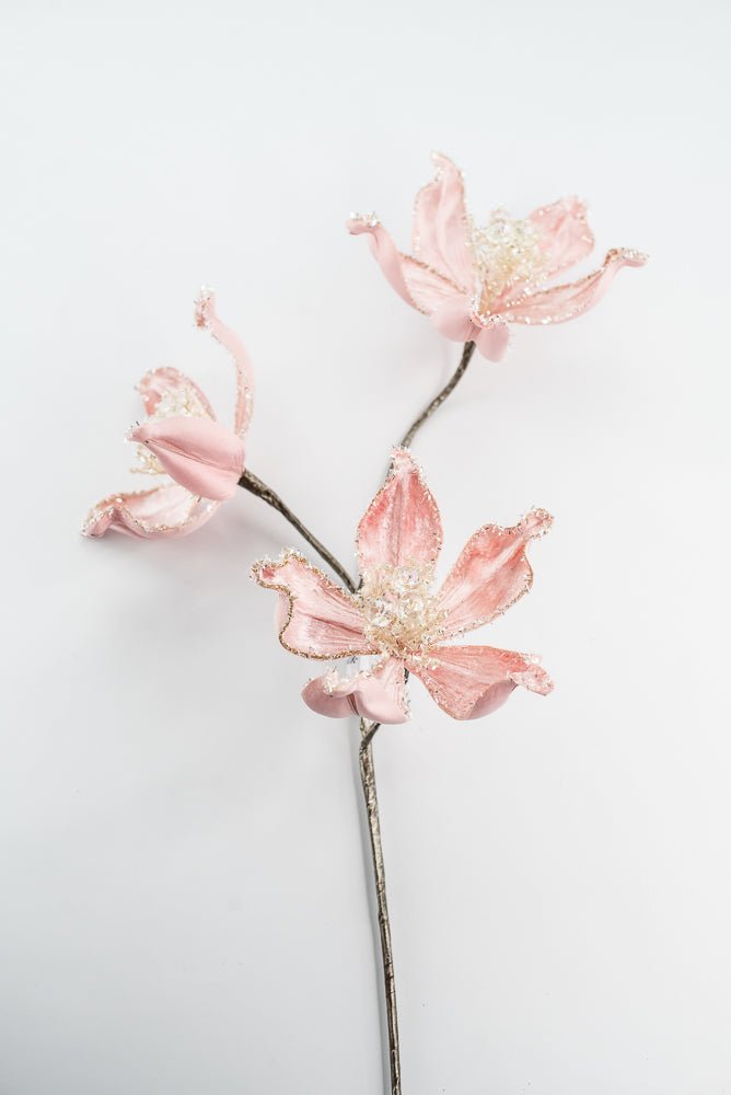 Farrisilk Light Pink Mystic Magnolia Spray - 26" - Greenery MarketCF108-14