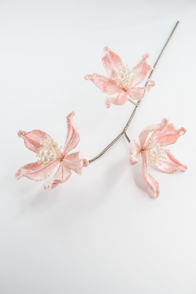 Farrisilk Light Pink Mystic Magnolia Spray - 26" - Greenery MarketCF108-14