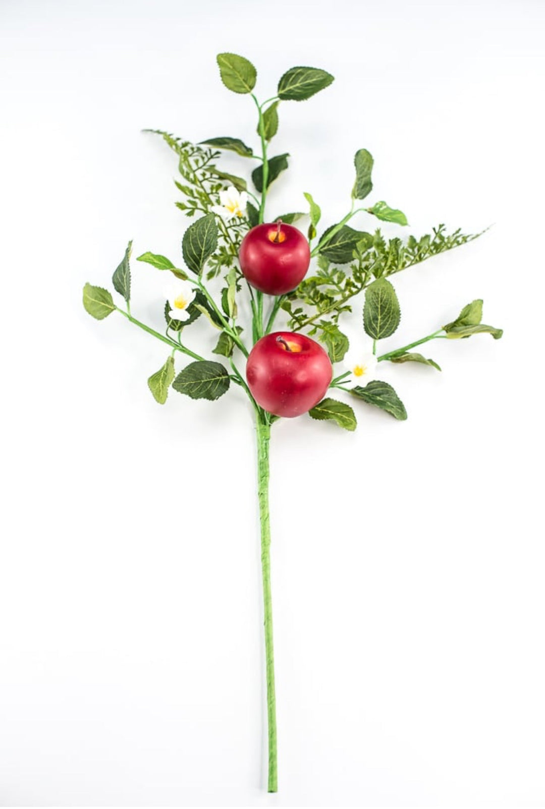 Faux Apples fruit spray with mixed greenery - Greenery MarketEC8263