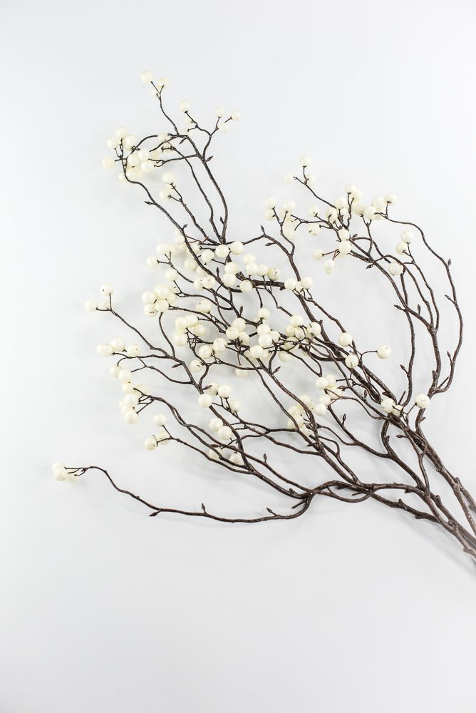 Faux Creamy Currant Berry Spray - Greenery MarketXB559 - C