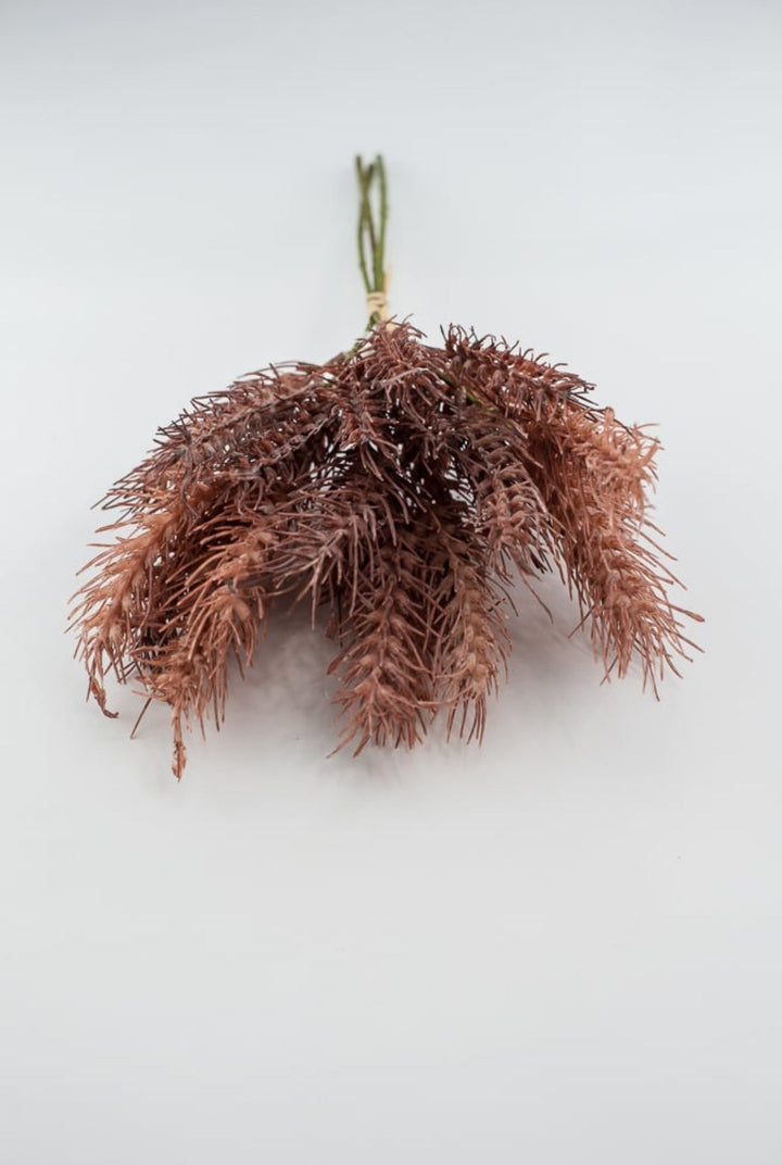 Faux dried wheat bundle - soft wine - Greenery MarketArtificial Flora26449