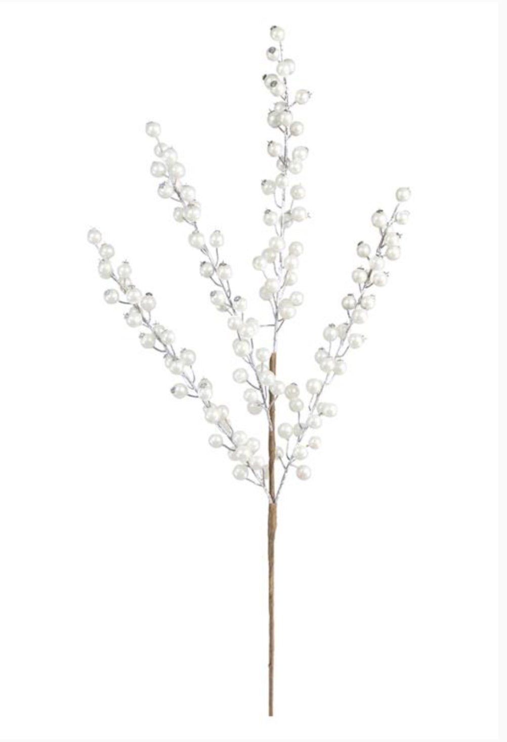 Faux Pearl Berry Spray - Greenery MarketXB302 - PRL