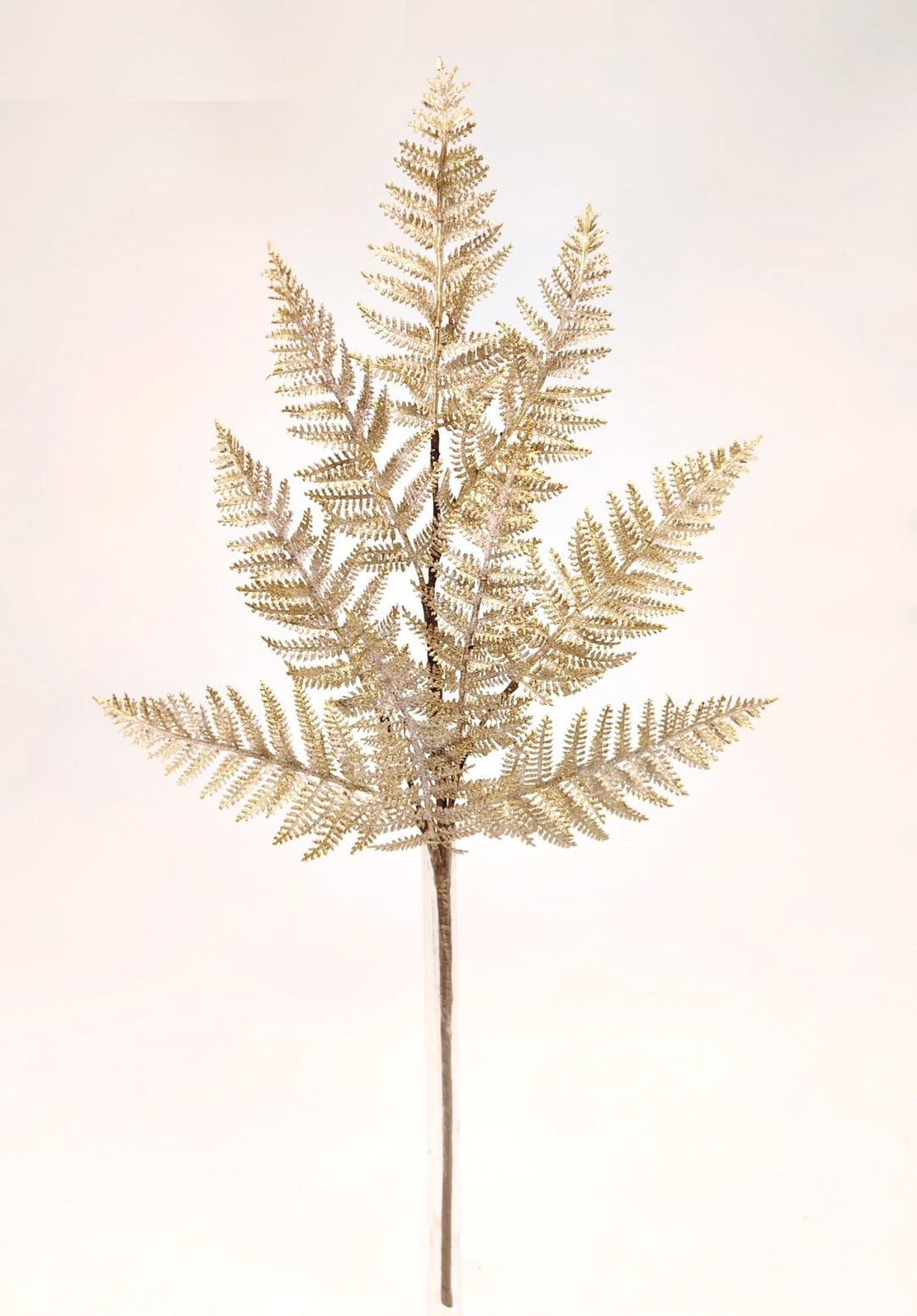 Fern Spray Frost With Gold - Greenery Market32141