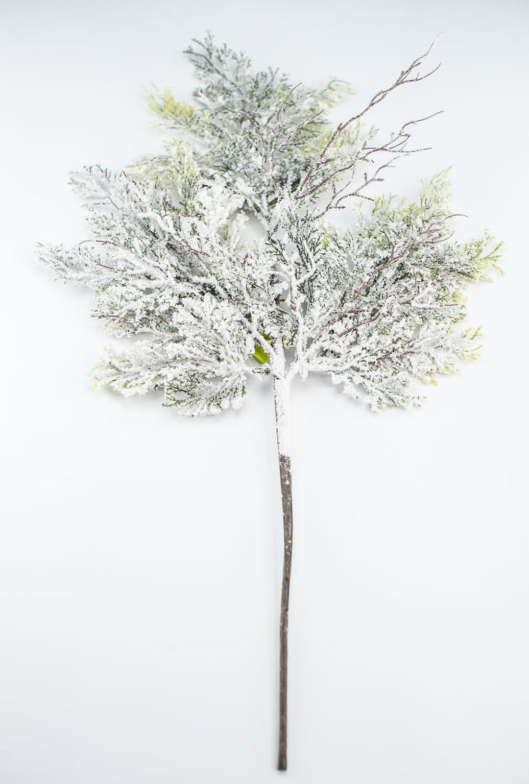 Flocked Cedar Spray - Greenery MarketWreath attachments86016SNOW