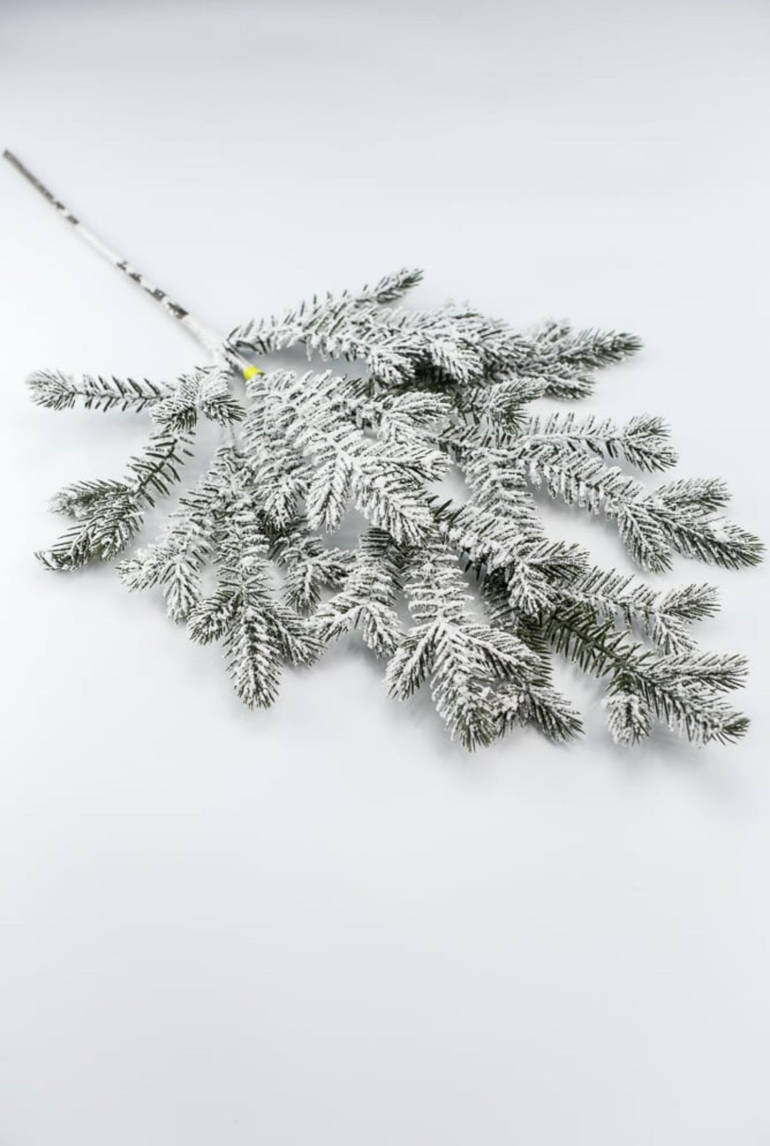 Flocked Spruce Spray - Greenery MarketWreath attachments86017SNOW