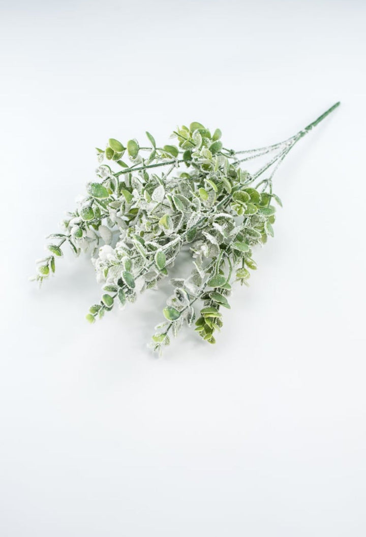 Frosted Eucalyptus bush - Greenery MarketWreath attachments85001SNOW