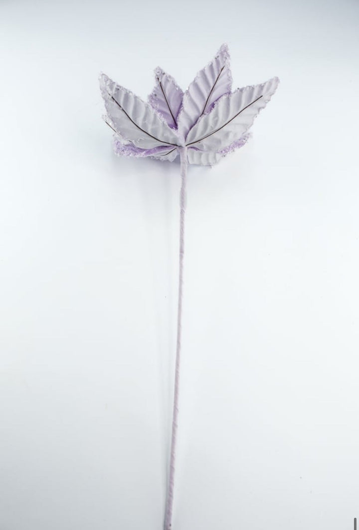 Frosty purple cake poinsettia - Greenery Marketartificial flowers86030PU