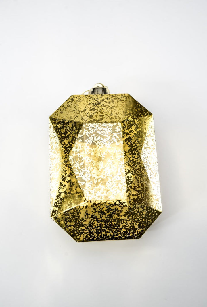 Gems ornament - antique mercury look - gold - Greenery MarketXJ551808