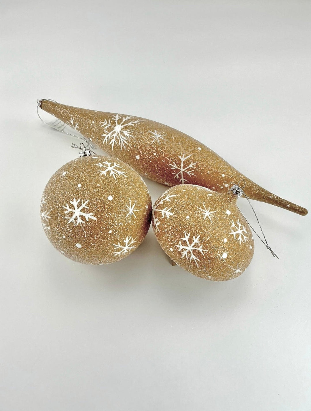Gingerbread ball ornaments - Greenery MarketOrnaments185533