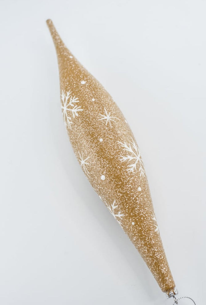 Gingerbread finial ornament 13” - Greenery MarketOrnaments185534