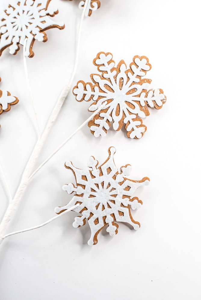 Gingerbread Snowflake - Greenery Market65286
