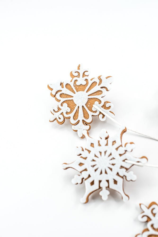 Gingerbread Snowflake - Greenery Market65286
