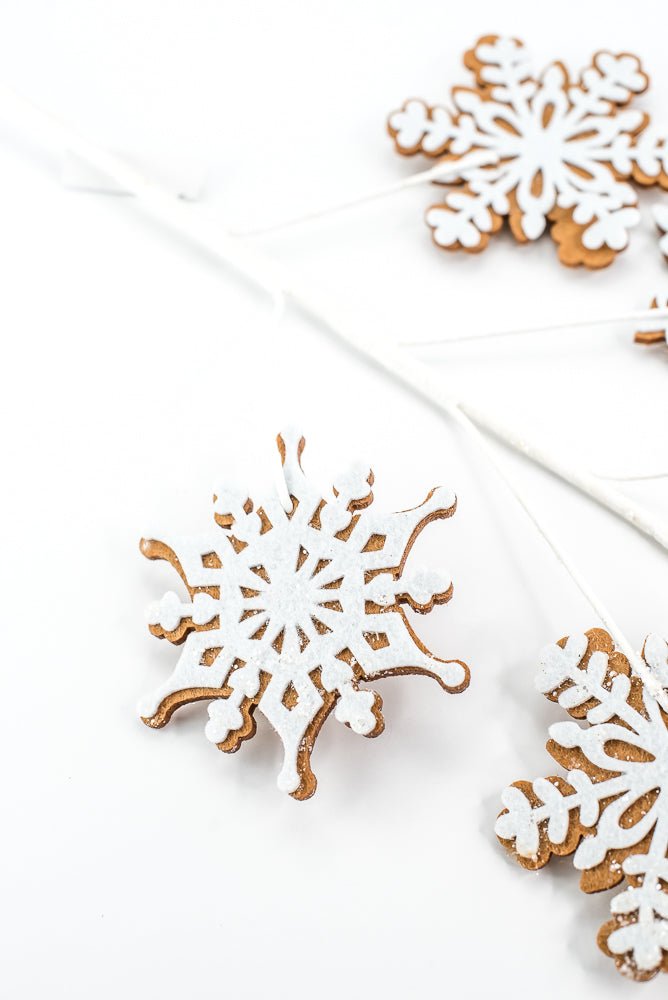 Gingerbread Snowflake - Greenery Market65286