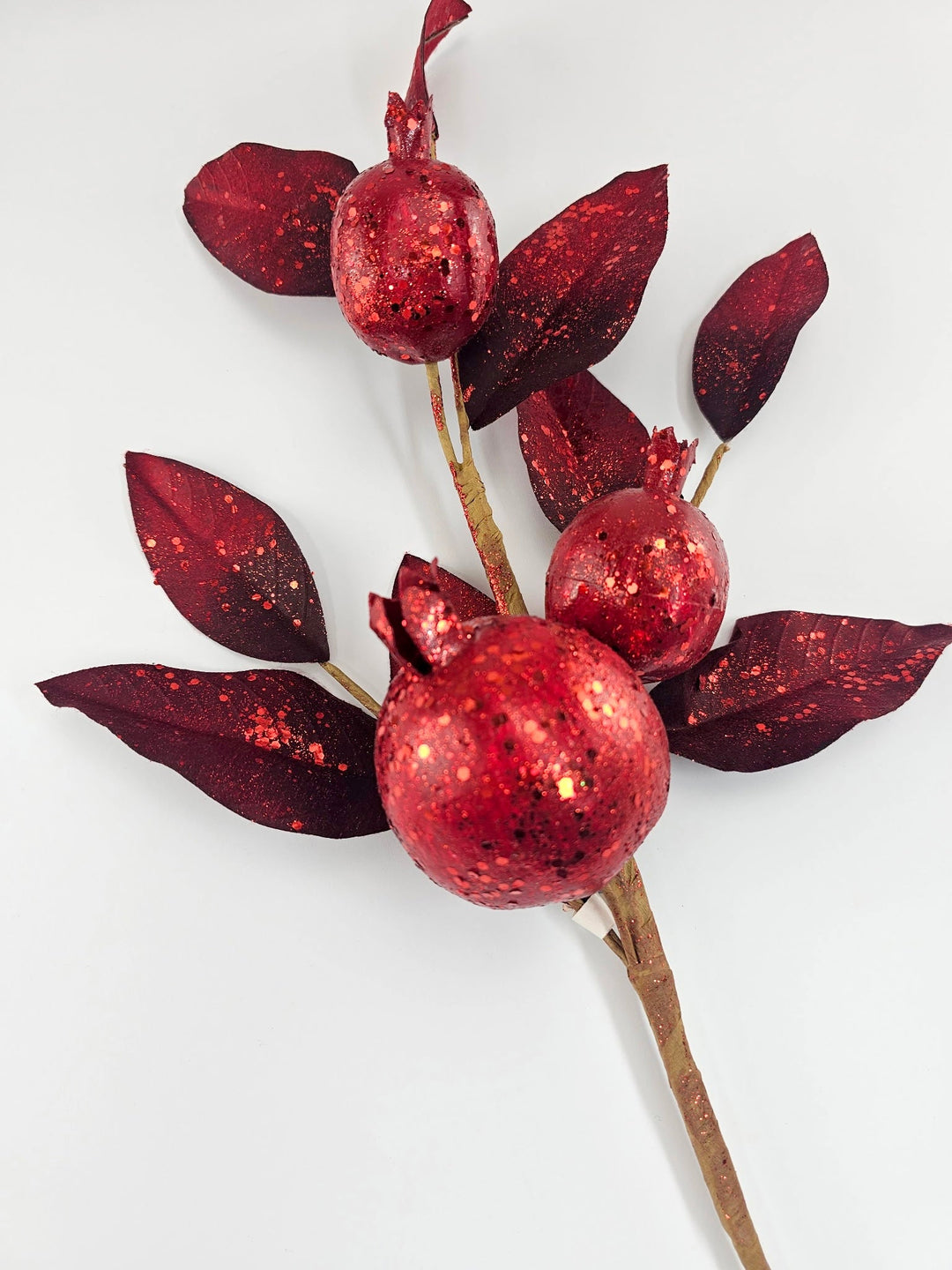 Glittered Pomegranates spray - Greenery MarketXG599 - RBU