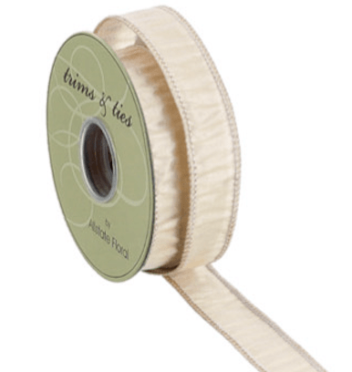 Gold Metallic Dupion Wired Ribbon - 1" - Greenery MarketRM0825-GO