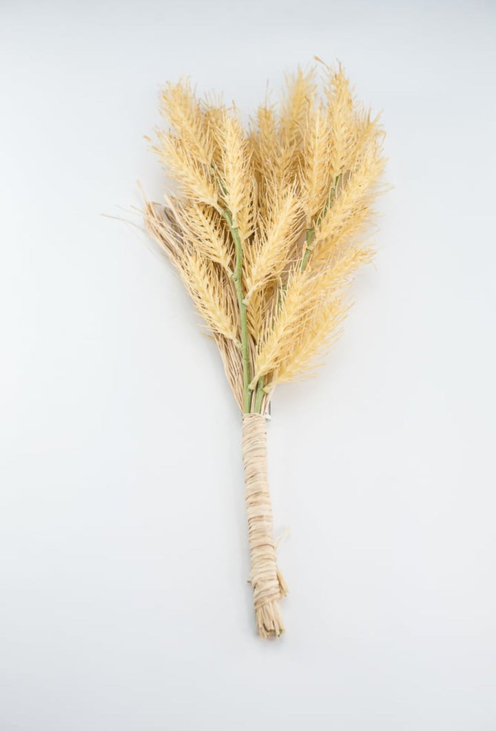 Golden wheat grass bush - Greenery MarketArtificial Flora27901